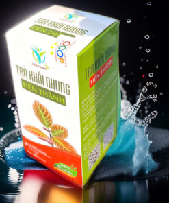 Trà lá Khôi nhung tía hỗ trợ viêm loét, trào ngược dạ dày an toàn hiệu quả hộp 30 túi lọ